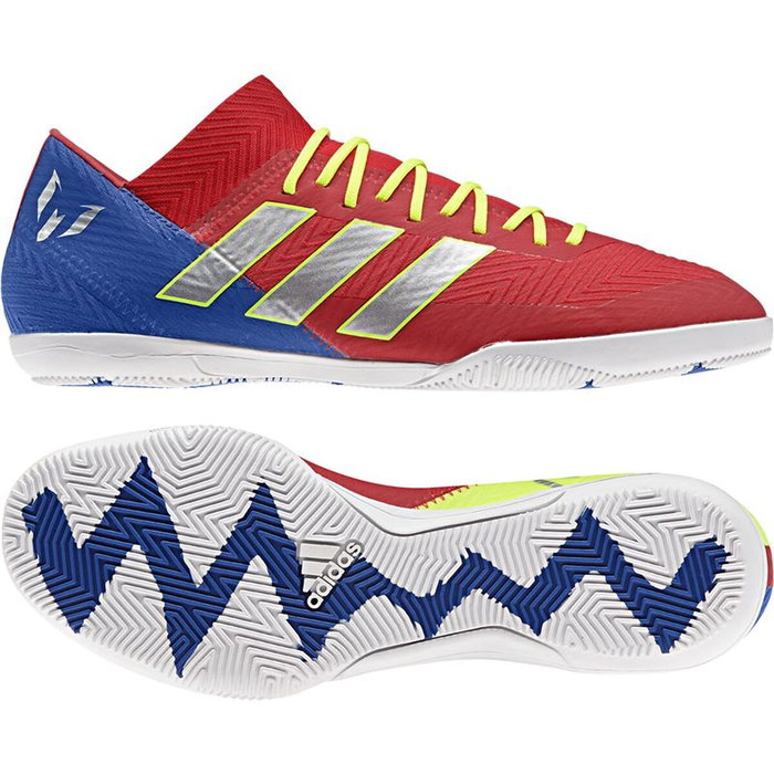 Zapatillas de Fútbol Sala para Adultos Adidas Nemeziz Messi 18.3 Rojo 44