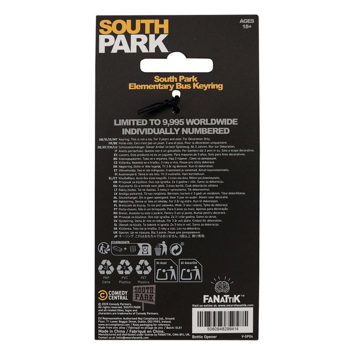 South Park Llavero School Bus Limited Edition South Park Llavero School Bus Limited Edition