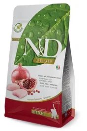 Farmina N&D Cat Kitten Prime Alimento para Gatitos con Pollo y Granada 1,5 kg