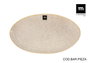 La Mediterranea Bandeja Calobra Crema 31.2x17.5cm