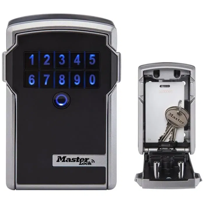 Master Lock Secure Bluetooth Keybox Formato L - Llave Conectada para Compartir Acceso Seguro Master Lock Secure Bluetooth Keybox Formato L - Llave Conectada para Compartir Acceso Seguro