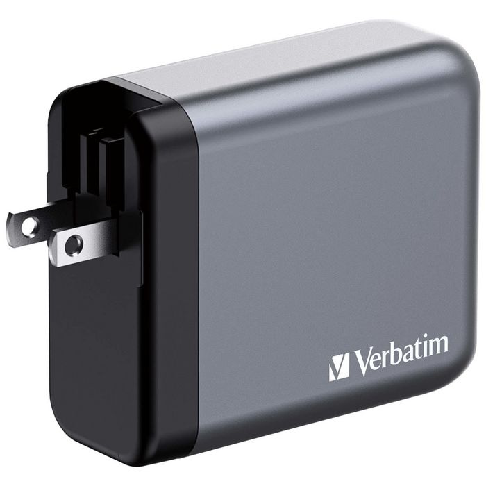 Verbatim GNC-140 Cargador de Pared GaN 140W con 3x USB-C y 1x USB-A Verbatim GNC-140 Cargador de Pared GaN 140W con 3x USB-C y 1x USB-A