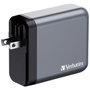 Verbatim GNC-140 Cargador de Pared GaN 140W con 3x USB-C y 1x USB-A