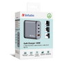 Verbatim GNC-140 Cargador de Pared GaN 140W con 3x USB-C y 1x USB-A