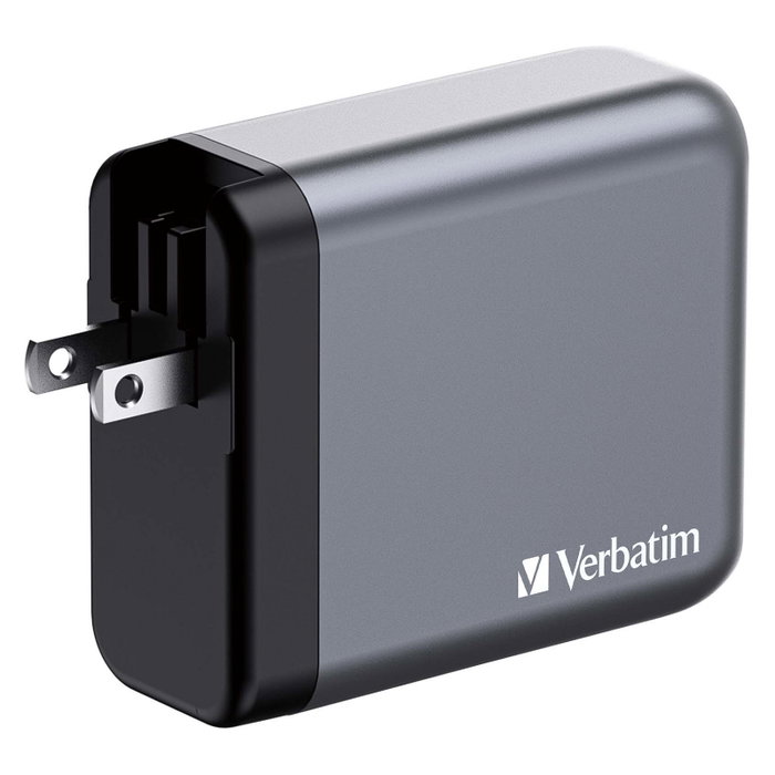 Verbatim GNC-140 Cargador de Pared GaN 140W con 3x USB-C y 1x USB-A Verbatim GNC-140 Cargador de Pared GaN 140W con 3x USB-C y 1x USB-A