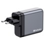 Verbatim GNC-140 Cargador de Pared GaN 140W con 3x USB-C y 1x USB-A