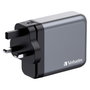Verbatim GNC-140 Cargador de Pared GaN 140W con 3x USB-C y 1x USB-A
