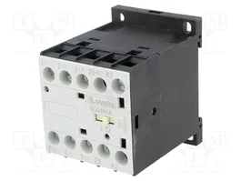 LOVATO ELECTRIC Contactor BG 3-polar 6A 24VAC NC