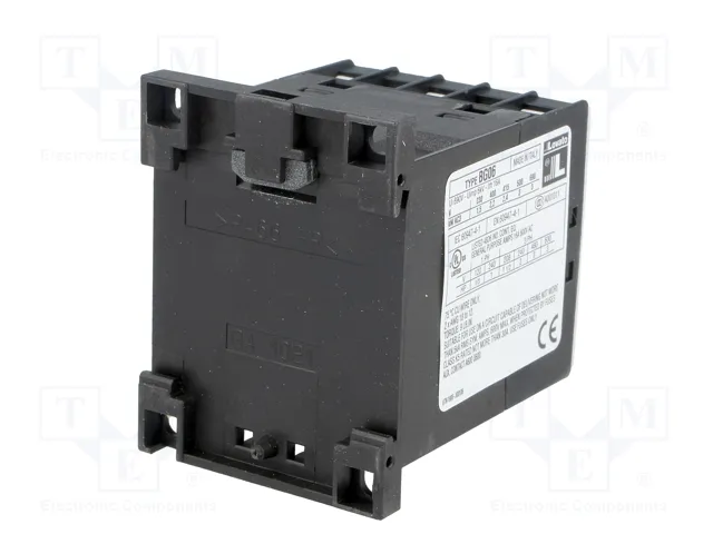 LOVATO ELECTRIC Contactor BG 3-polar 6A 24VAC NC