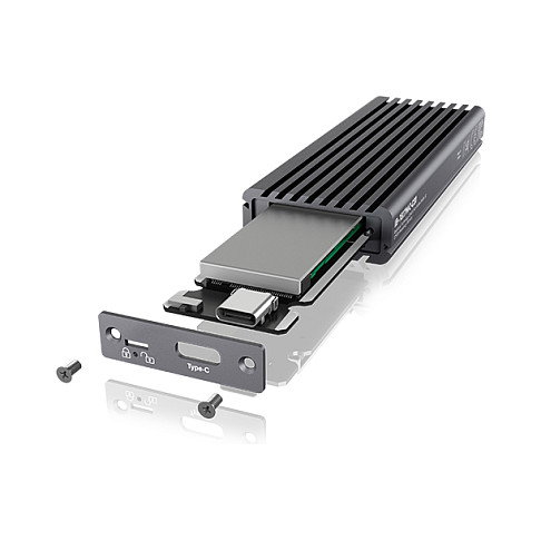 ICY BOX IB-1817MC-C31 Caja Externa para SSD M.2 Gris