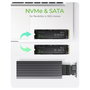 ICY BOX IB-1817MC-C31 Caja Externa para SSD M.2 Gris