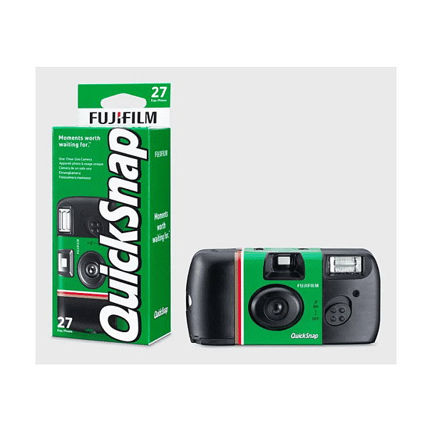 FUJIFILM QuickSnap 400 Cámara Desechable con Flash (Pack de 2) FUJIFILM QuickSnap 400 Cámara Desechable con Flash (Pack de 2)