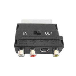 Elbe CA-108-AD Adaptador Videocámara SCART / EUROCONECTOR para Compatibilidad de Audio y Video Analógico
