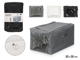 Kipit Caja Organizadora Cremallera Surtidos 53 x 35 x 28 cm (Set de 12)