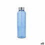 Quid Botella de Transporte Sarao Vidrio Azul 0,60 L (12 Unidades)