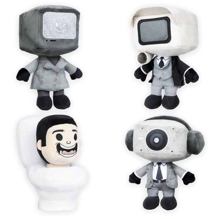 Bonkers Toys Bolsa Sorpresa Peluche Skibidi Toilet 30cm Surtido