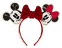 Loungefly Diadema Mickey & Minnie con Lazo de Punto