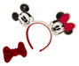 Loungefly Diadema Mickey & Minnie con Lazo de Punto