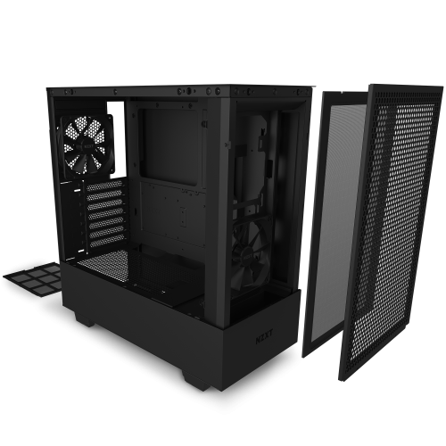 NZXT Caja H5 FLOW CC-H52FB-01 Negra Midi Tower PC (2024)