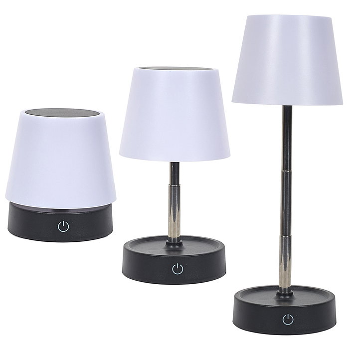 Home Deco Factory Lámpara Telescópica Táctil USB Plástico