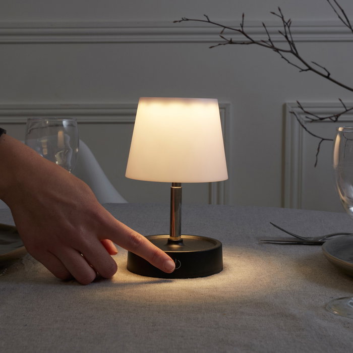 Home Deco Factory Lámpara Telescópica Táctil USB Plástico