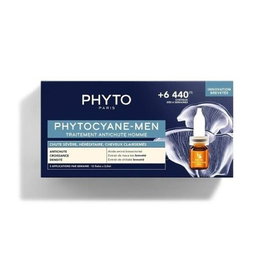 Phyto Phytocyane Men Tratamiento Progresivo para la Caída del Cabello 12X3.5ml