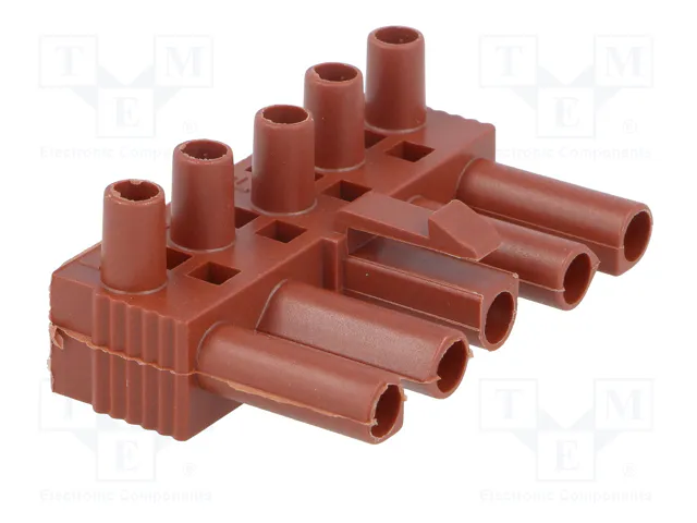 BM GROUP Bloque de bornas desmontable marrón 16A