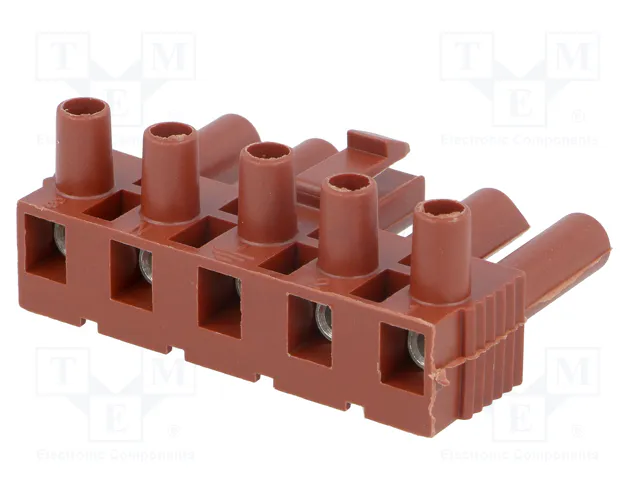 BM GROUP Bloque de bornas desmontable marrón 16A