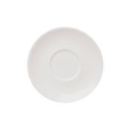 Porvasal Platillo Consul 17 Desayuno - Plato de Porcelana, Diámetro 17 cm, Alto 2.5 cm (Set de 24)