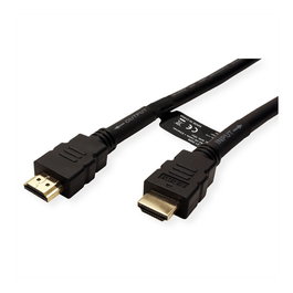 ROLINE Cable HDMI High Speed con Ethernet y Repetidor 25 m Negro