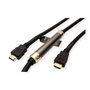 ROLINE Cable HDMI High Speed con Ethernet y Repetidor 25 m Negro
