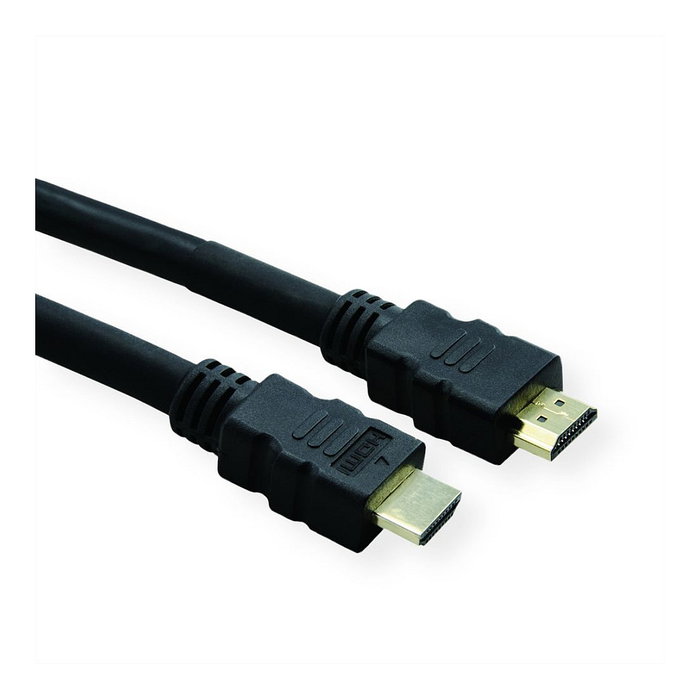 ROLINE Cable HDMI High Speed con Ethernet y Repetidor 25 m Negro