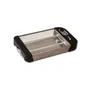 Thulos TH-TP101 Tostadora Plano 600W, 2 Tubos de Cuarzo, Parada Automática, Bandeja Recogemigas
