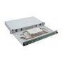 Helos Spleissbox 19 pulg. 24 x LC/APC Duplex OS2, Gris
