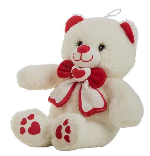 Creaciones Llopis Oso de Peluche Bet Corazón 32 cm – Poliéster, desde 0 meses Creaciones Llopis Oso de Peluche Bet Corazón 32 cm – Poliéster, desde 0 meses
