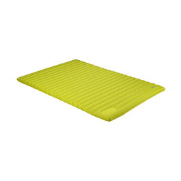 High Peak Colchón de Aire Dallas Twin 41033 Doble con Bomba Incorporada Amarillo