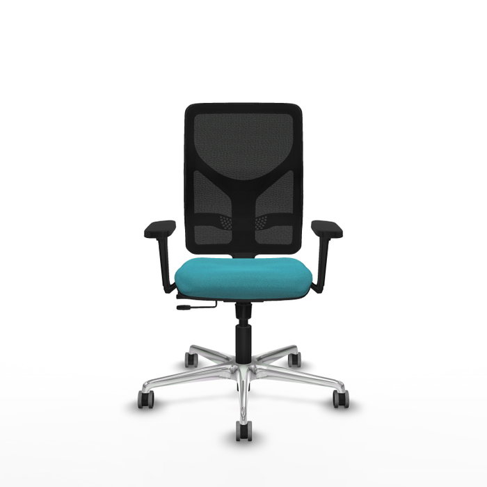 PIQUERAS Y CRESPO Silla de oficina Motilla con mecanismo Sincro/Traslack, Turquesa y Negro PIQUERAS Y CRESPO Silla de oficina Motilla con mecanismo Sincro/Traslack, Turquesa y Negro