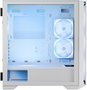 Modecom Horizon ARGB Blanca - Caja PC Torre Media E-ATX con Ventiladores ARGB y Cristal Templado
