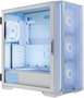 Modecom Horizon ARGB Blanca - Caja PC Torre Media E-ATX con Ventiladores ARGB y Cristal Templado