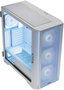 Modecom Horizon ARGB Blanca - Caja PC Torre Media E-ATX con Ventiladores ARGB y Cristal Templado