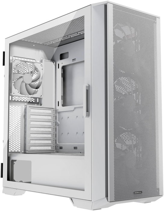 Modecom Horizon ARGB Blanca - Caja PC Torre Media E-ATX con Ventiladores ARGB y Cristal Templado