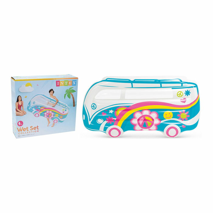 Intex Colchoneta Hinchable Furgoneta Hippie Groovy Intex Colchoneta Hinchable Furgoneta Hippie Groovy