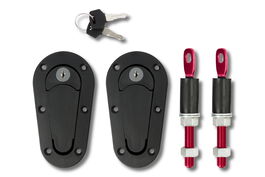 Cierre de capó OCC Motorsport OCCRC007 Negro