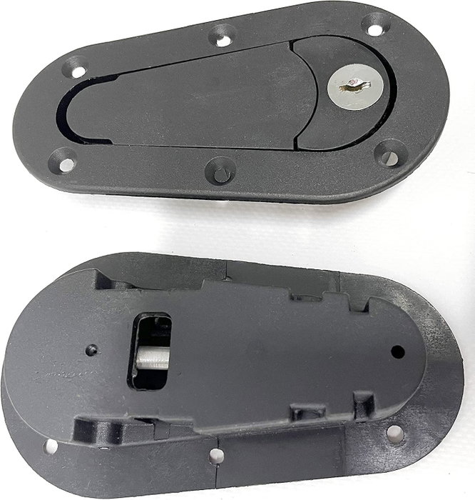 Occ Motorsport Kit Cierre Capot Aero Llave Negro