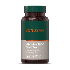 Bonusan Vitamina B-50 Complejo 60 Cápsulas