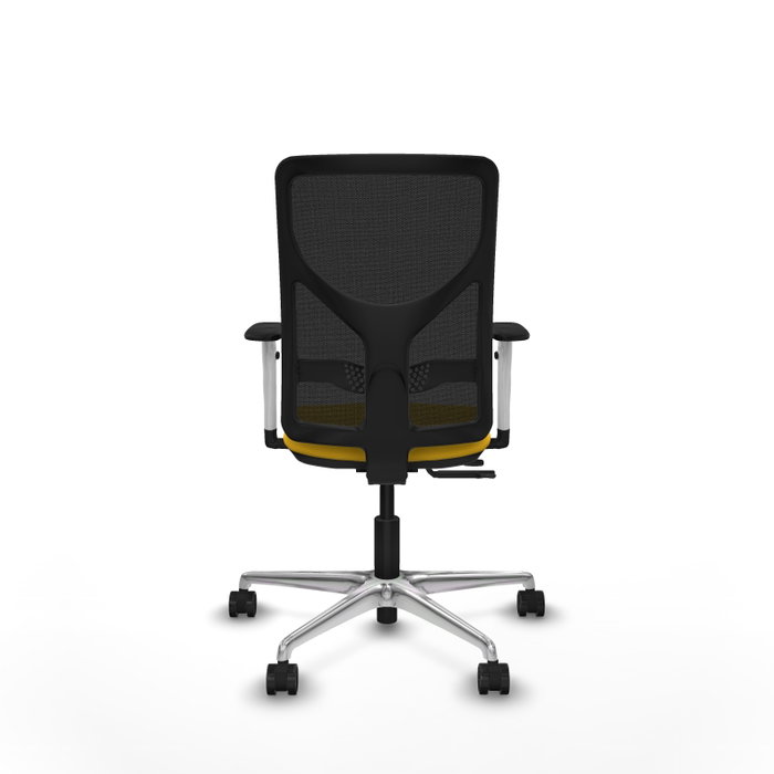PIQUERAS Y CRESPO Silla de oficina Motilla con mecanismo Sincro/Traslack Amarillo y Negro PIQUERAS Y CRESPO Silla de oficina Motilla con mecanismo Sincro/Traslack Amarillo y Negro