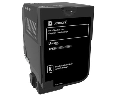 Lexmark 74C2SK0 Cartucho de Tóner Negro XL Lexmark 74C2SK0 Cartucho de Tóner Negro XL