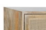 DKD Home Decor Buffet de Mango y Ratán Natural 150x40x77