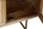 DKD Home Decor Buffet de Mango y Ratán Natural 150x40x77