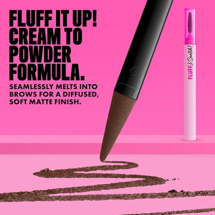 Nyx Professional Make Up Fluff & Snatch! Brow powder pen 06-Brunette Nyx Professional Make Up Fluff & Snatch! Brow powder pen 06-Brunette